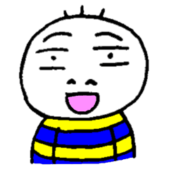 [LINEスタンプ] おやじこぞう