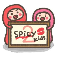 [LINEスタンプ] Spicy Kids 2