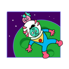 [LINEスタンプ] 宇宙パトロール2