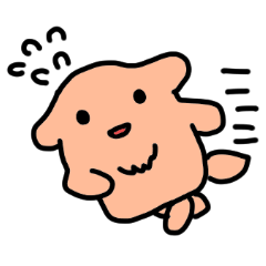 [LINEスタンプ] ゴールデンレトリバー くー