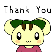 [LINEスタンプ] ハムスターのハムはむ