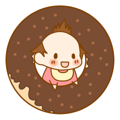 [LINEスタンプ] Baby leisurely