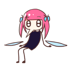 [LINEスタンプ] モスキート 蚊〜子ちゃん
