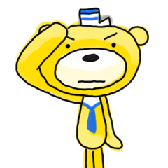 [LINEスタンプ] 私の親愛なる黄熊ちん -- 日本限定版