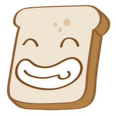 [LINEスタンプ] Angie bread
