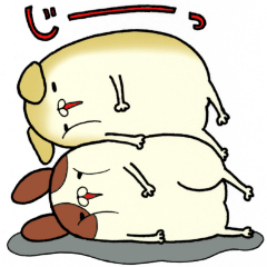 [LINEスタンプ] 犬の日常ゆるバージョン