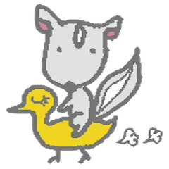 [LINEスタンプ] リスカくん