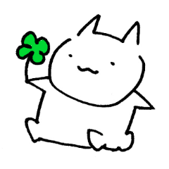 [LINEスタンプ] ねこじゃないようさぎだよ