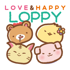 [LINEスタンプ] 仲良しスタンプ「Loppy」2 敬語ver.