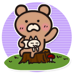 [LINEスタンプ] 敬語メッセージ。くまくまー。