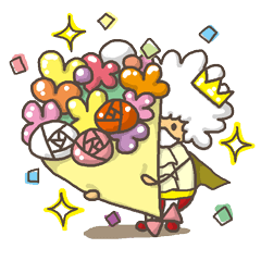 [LINEスタンプ] アフロなおうさま