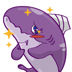 [LINEスタンプ] Nifty Shark
