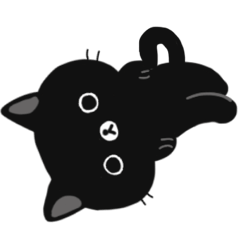 [LINEスタンプ] ゴマねこの画像（メイン）