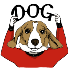 [LINEスタンプ] いぬ人間