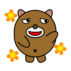 [LINEスタンプ] まるーい動物のスタンプ