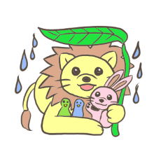 [LINEスタンプ] 草食系ライオンの画像（メイン）