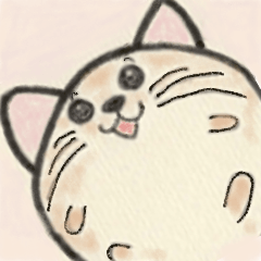 [LINEスタンプ] まるねこのまるくんの画像（メイン）