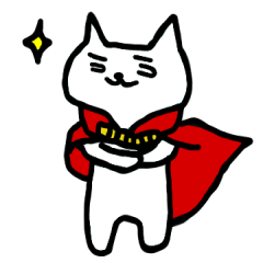 [LINEスタンプ] 自称主人公ねこ