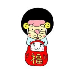 [LINEスタンプ] べびーあふろ2の画像（メイン）