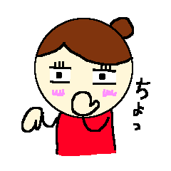 [LINEスタンプ] リアクションを頑張る女子 パート2の画像（メイン）