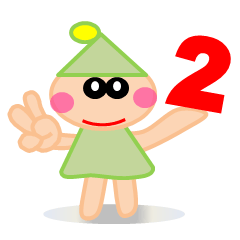 [LINEスタンプ] キュートな、ななこ2