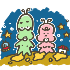 [LINEスタンプ] ヨサンとナモコ