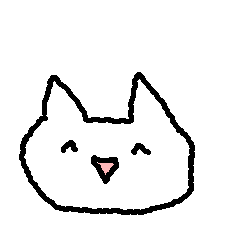 [LINEスタンプ] シンプルねこさん