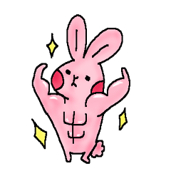 [LINEスタンプ] YAYA little rabbit