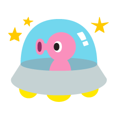 [LINEスタンプ] 木星人と宇宙の仲間たち