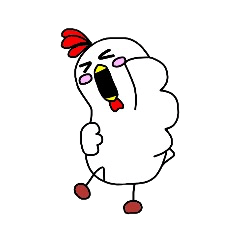 [LINEスタンプ] ひよ子とにわさん
