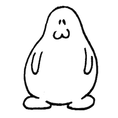 [LINEスタンプ] 雪男