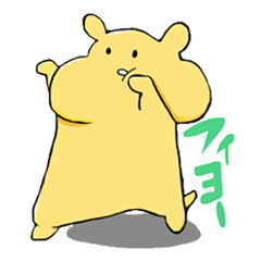 [LINEスタンプ] へなちょこはむぞう