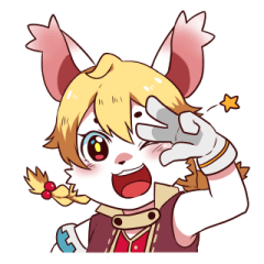 [LINEスタンプ] Scarlet Fellica