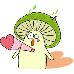 [LINEスタンプ] これはきのこ 1