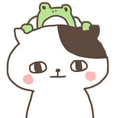 [LINEスタンプ] 文系ねこ