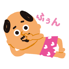 [LINEスタンプ] おやじレスラー2