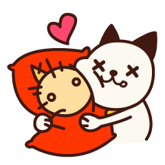 [LINEスタンプ] ちゃんは今日も頑張ります。の画像（メイン）