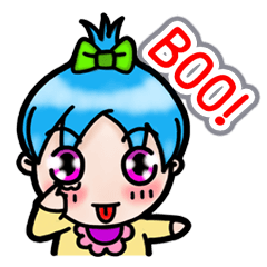 [LINEスタンプ] Fhasai girl Ver.2