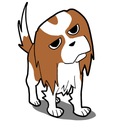 [LINEスタンプ] アーニードッグ