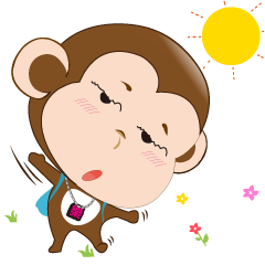 [LINEスタンプ] Letian Monkey(Daily)