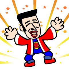 [LINEスタンプ] ウェブプレスの安マンスタンプ