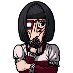 [LINEスタンプ] 中二病女子