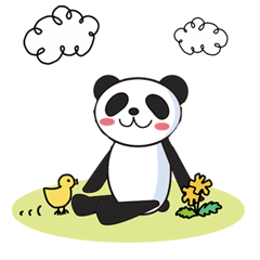 [LINEスタンプ] はらぱんだ隊長の画像（メイン）