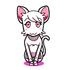 [LINEスタンプ] 献身的女子"ももみたん"