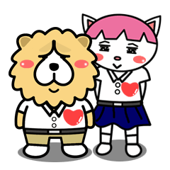 [LINEスタンプ] Chow Chow Owen In Love