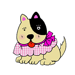 [LINEスタンプ] セレブ犬シルビーちゃんの日常