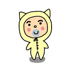 [LINEスタンプ] 着ぐるみおっちゃん