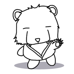 [LINEスタンプ] 熊のそめゴロウ