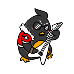 [LINEスタンプ] Penguin (Love-U Taiwan)