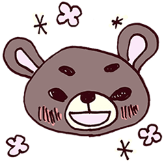 [LINEスタンプ] くままろ♪